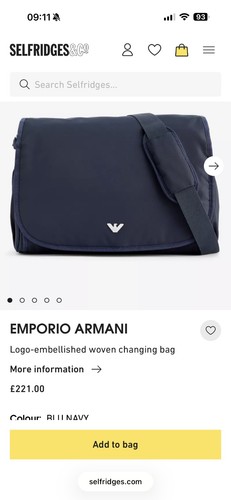 Emporio armani navy blue - emporio,