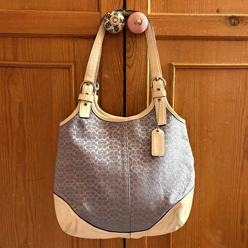 Vintage coach baby blue