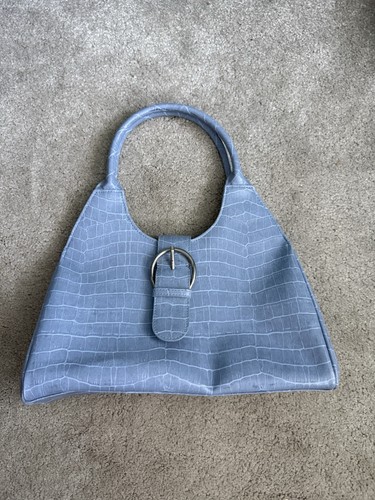 Baby blue croc buckle shoulder - blue,