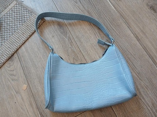 Ladies baby blue - , crocodile